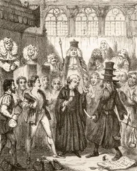 Illustration after George Cruikshank for the Poem 